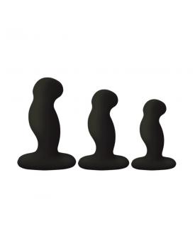Nexus G Play Trio Vibrating Prostate Massagers Black